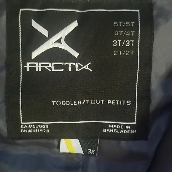 Arctix snowsuit 3t